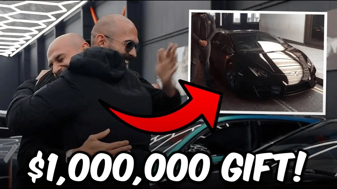 Andrew Tate Buys Personal Trainer A $1,000,000 FERRARI