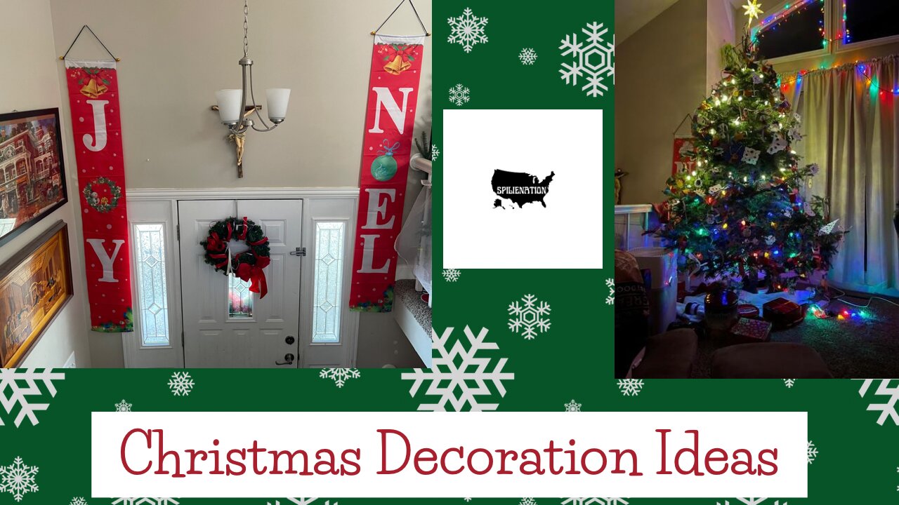 How We Decorate For Christmas on a small budget