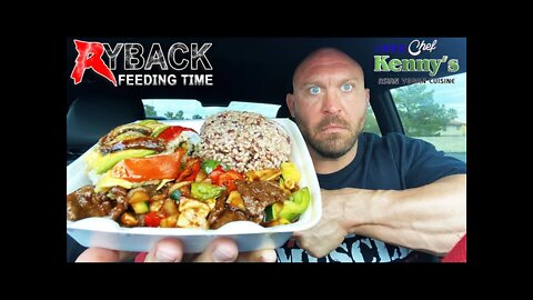 Chef Kenny’s Kung Pao Beef and Rainbow Roll Monday Mukbang Ryback Feeding Time