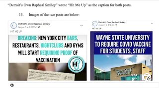 2 charged with selling fraudulent COVID-19 vaccine cards