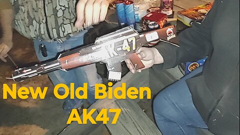 New JoeBiden Civilian Issue AK47, Caliber(Beta )Muzzle Energy(Joe Slow)Kill Range(Social Distancing)