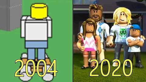 Evolution of Roblox Games From ( 2004-2020 )