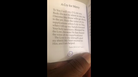 Mourning prayer