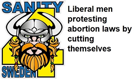 Liberal men cutting themselves, and Good news from Australia and Germany