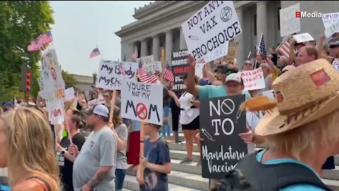 USA - Washington State - Olympia (Protest against Mandatory Vaccines) [August 13, 2021]