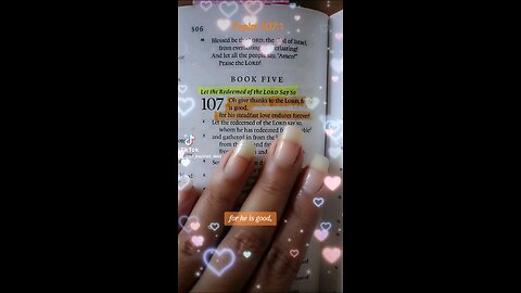 Scripture of Thanksgiving ✨️ Psalm 107:1