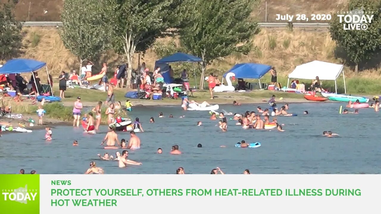 Protect yourself, others from heat-related illness during hot weather