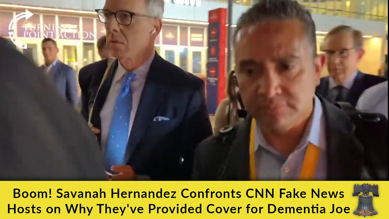 Boom! Savanah Hernandez Confronts CNN Fake News Hosts on Why They've Provided Cover for Dementia Joe