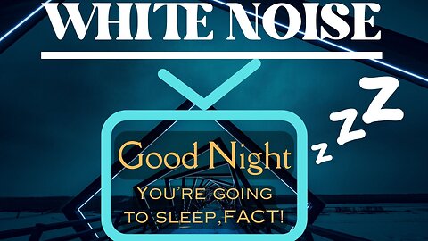 Tv static to Fall Asleep, work or study to, Relaxing calming background White noise.