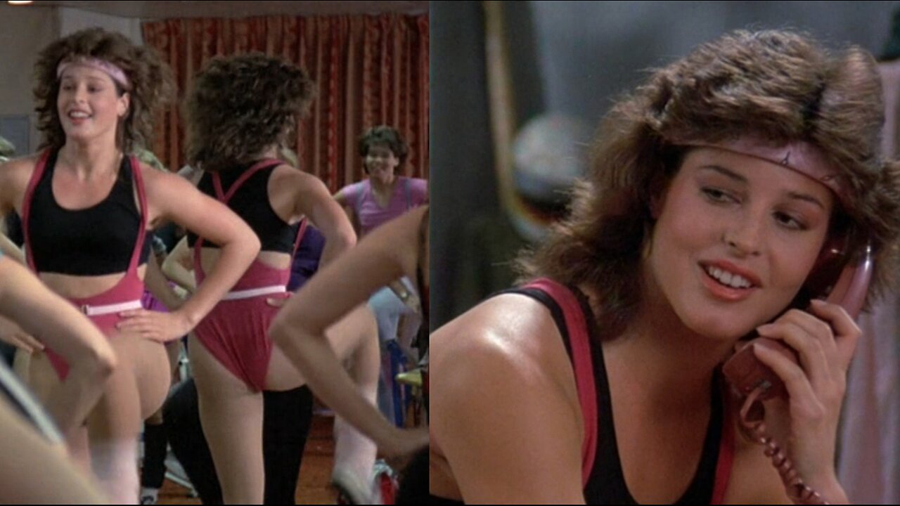 Ninja III: The Domination (1984) Promo - Lucinda Dickey Aerobics