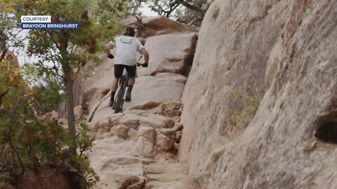 Braydon Bringhurst premieres film on his historic ride up the Whole Enchilada