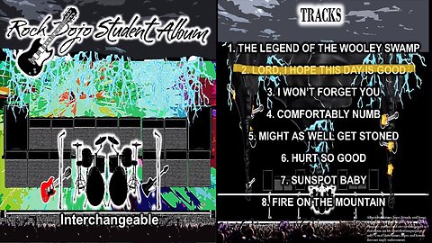 Rock Dojo: Student Album #33 "Interchangeable" Full album
