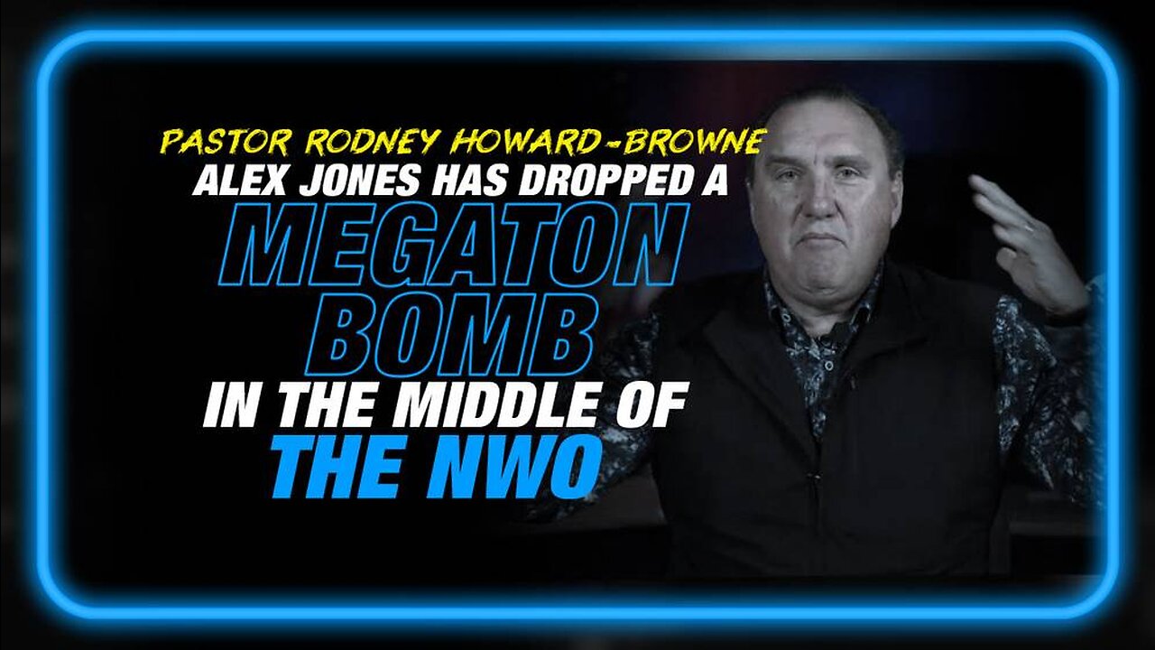 Alex Jones Has Dropped a Megaton Bomb in the Middle of the NWO