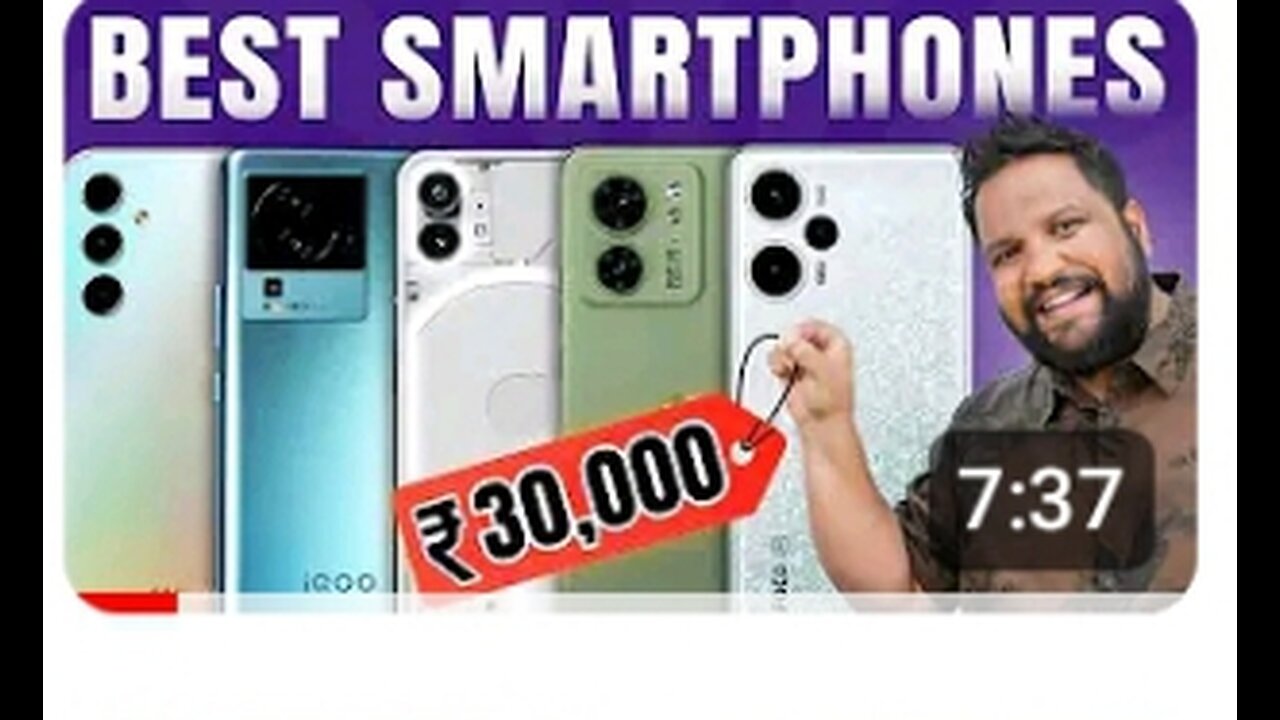 Top 5 best phone under Rs 30000 in India Q-2 2023