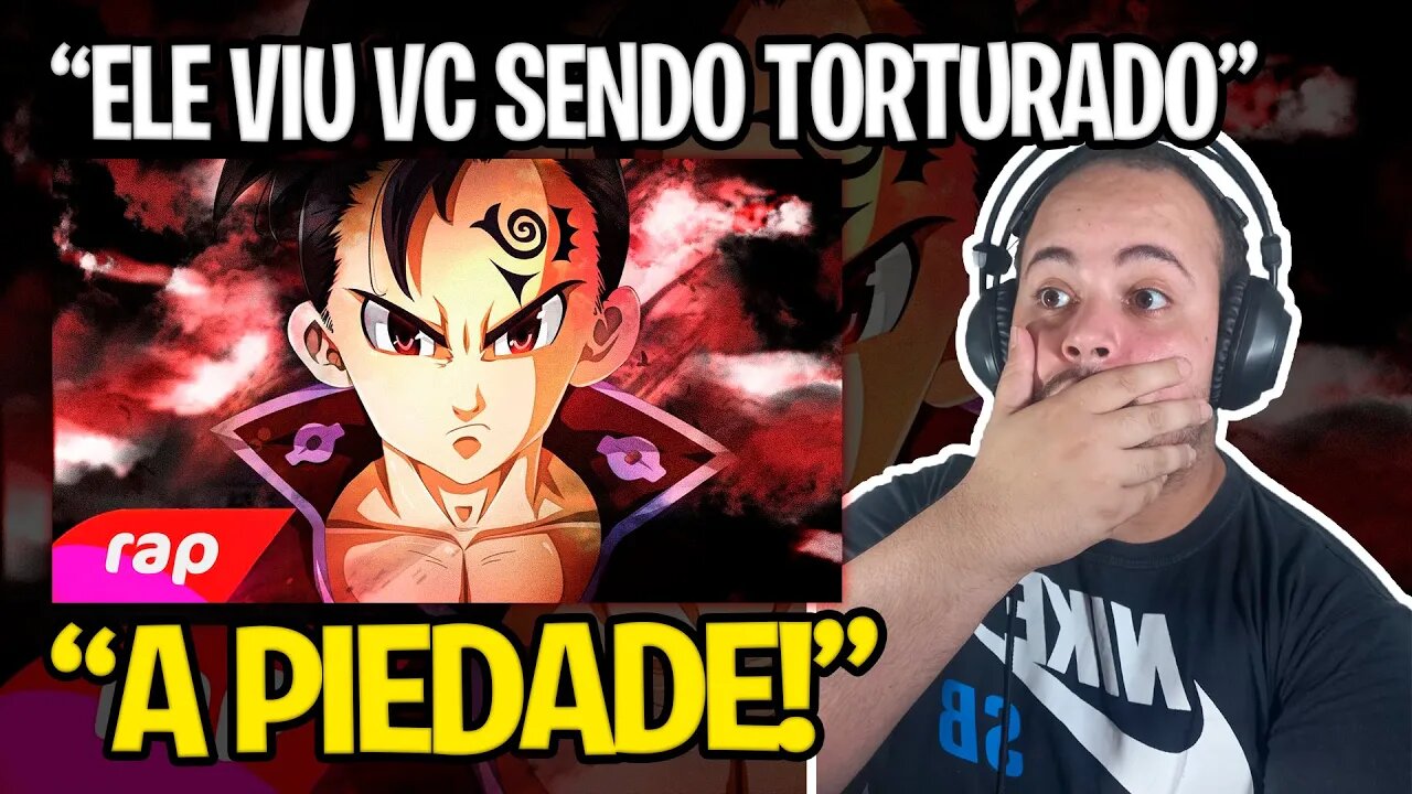 REACT Rap do Zeldris (Nanatsu no Taizai) - O MANDAMENTO DA PIEDADE | NERD HITS