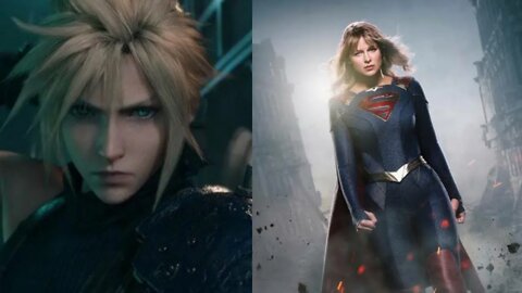 Final Fantasy 7 Remake e Supergirl é Muito Ruim