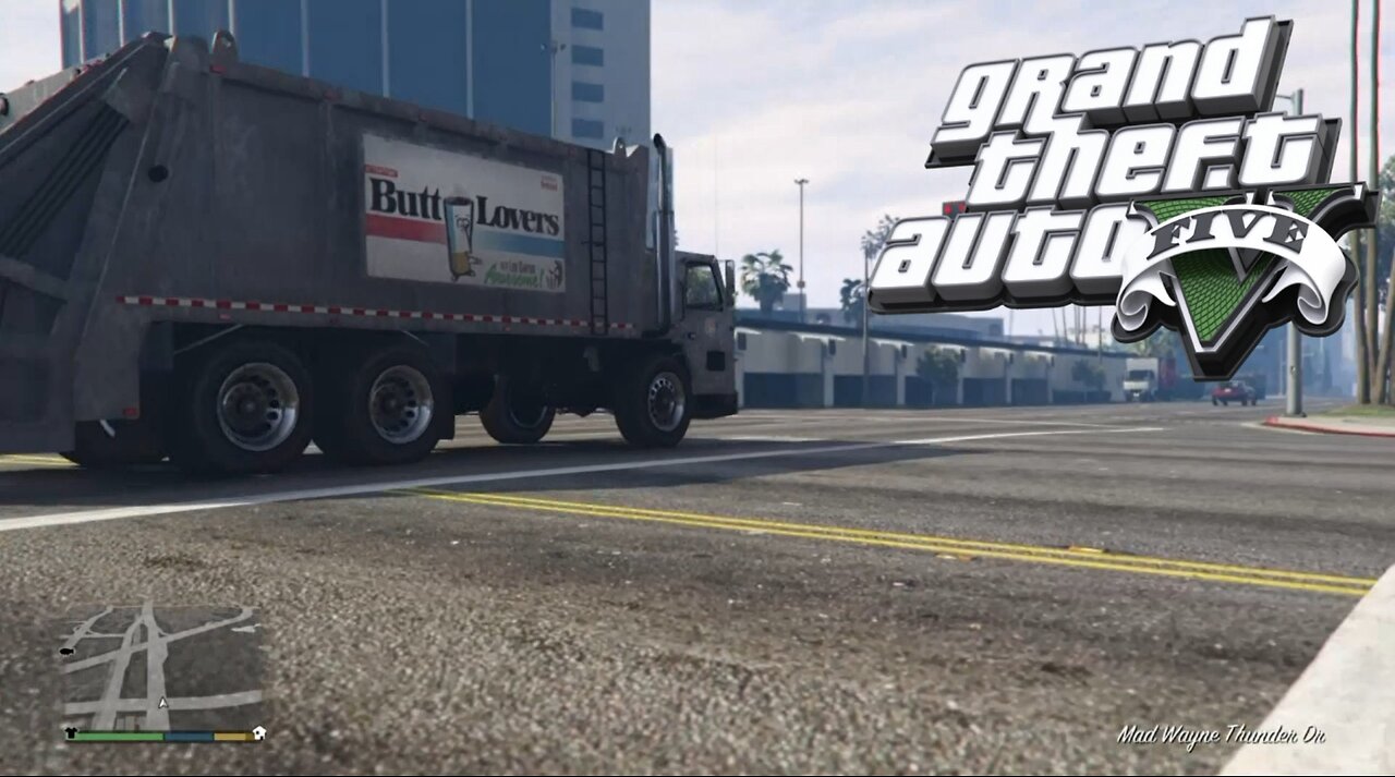 GTA 5 ULTIMATE GARBAGE TRUCK DRIVING SIMULATOR