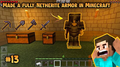 the unlimited guide to crafting netherite Armor in Minecraft