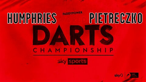 2024 World Darts Championship Humphries v Pietreczko