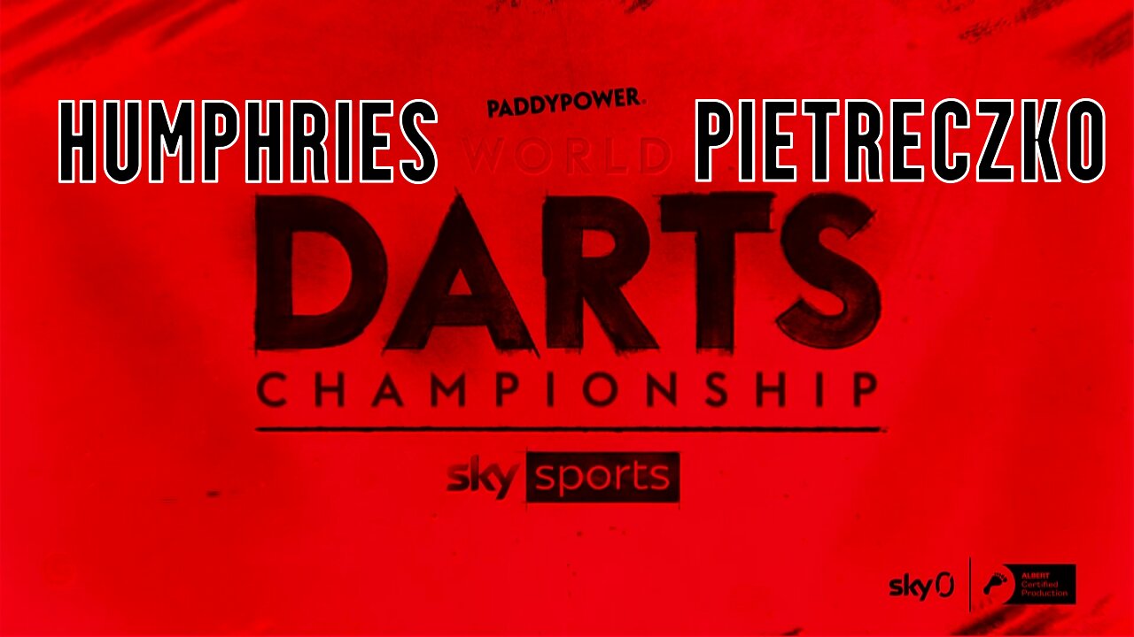 2024 World Darts Championship Humphries v Pietreczko