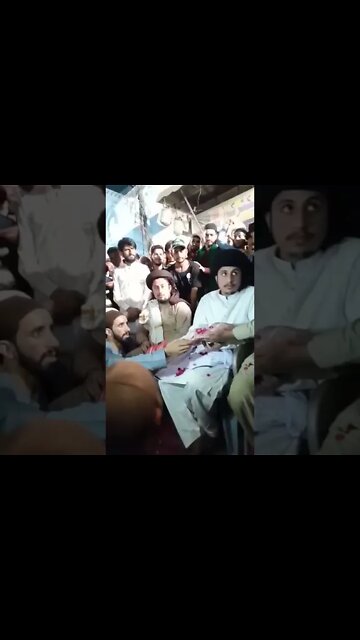 عکس امیر المجاہدین کا کارکنان سے محبت