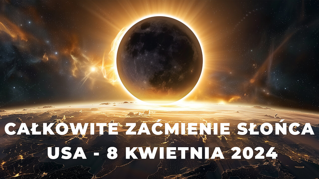 8 Kwietnia 2024 | Całkowite Zaćmienie Słońca w USA