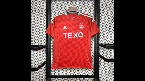 👉🏻⚽️2024/25 Aberdeen Home Adult Kit