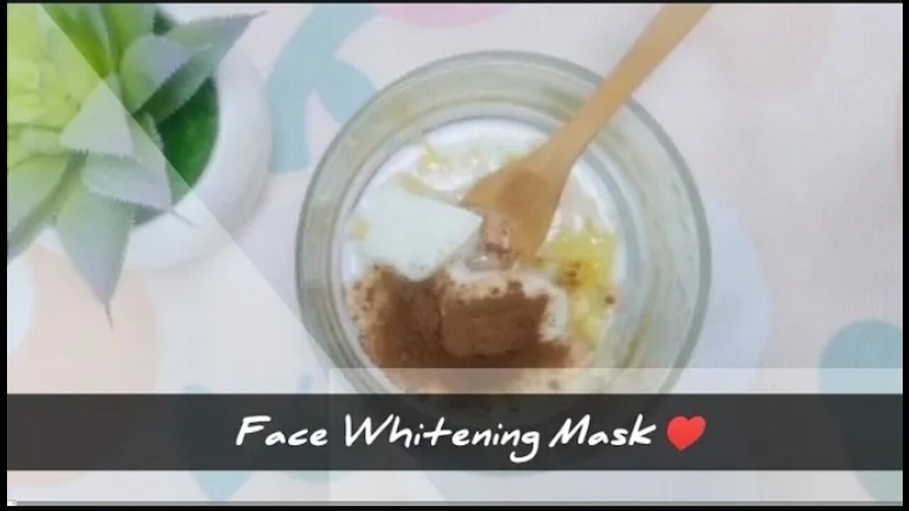 How To make Whiting Mask At home