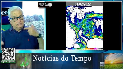 Chuva chega ao Sul acompanhada de queda das temperaturas