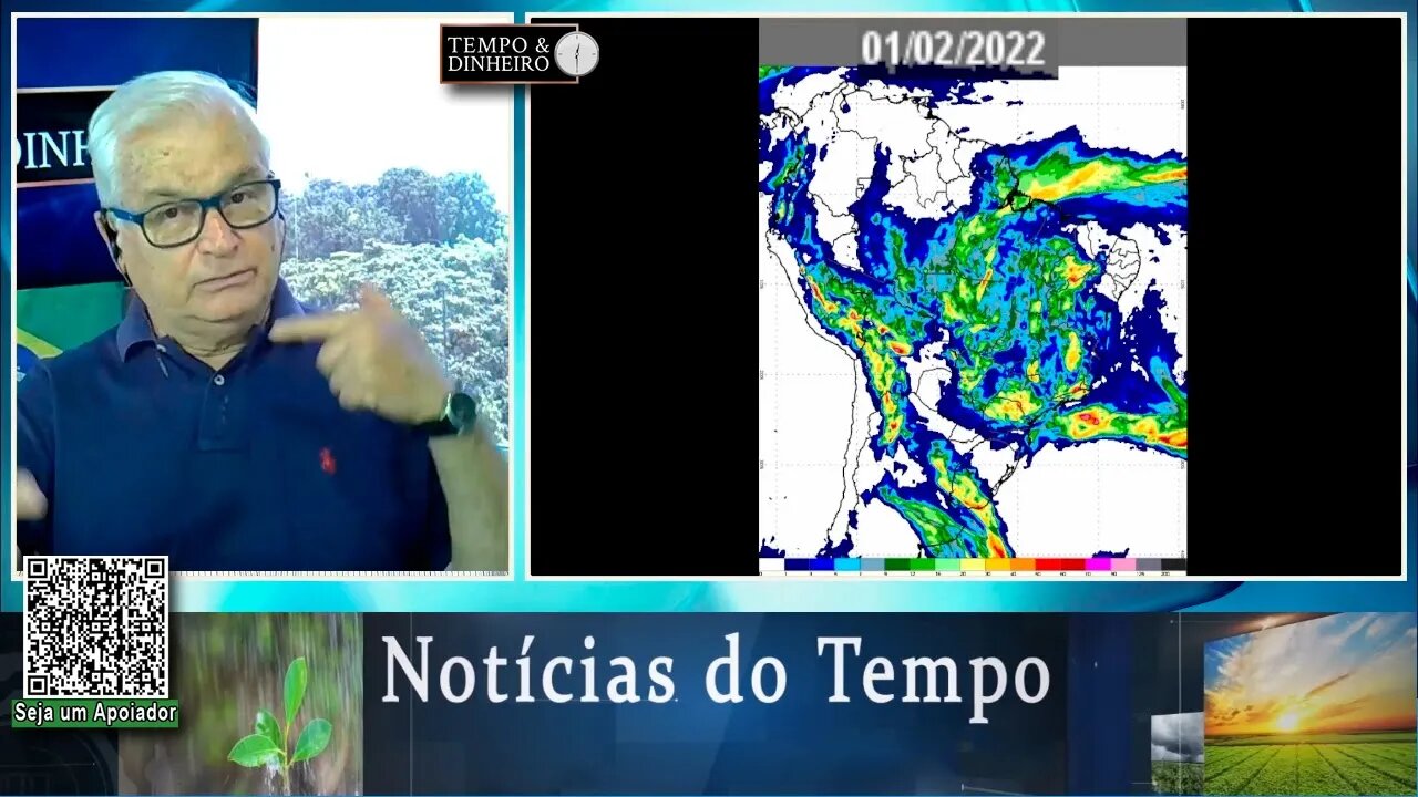 Chuva chega ao Sul acompanhada de queda das temperaturas