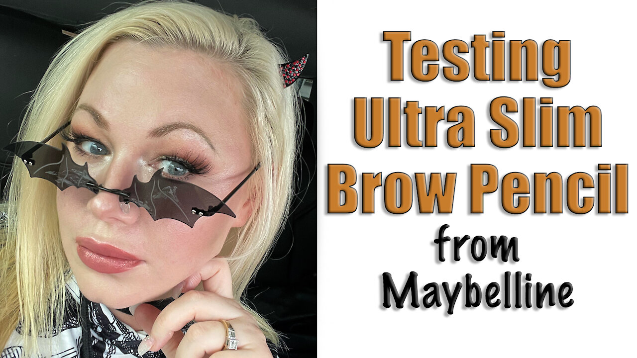 Testing Ultra Slim Brow Pencil from Maybelline | Code Jessica10 saves you $