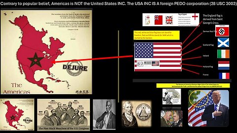 THE UNITED STATES INC FOREIGN PEDO FLAG IS NOT OUR AMOORICAN FLAG ASK ANY USA INC GENERAL