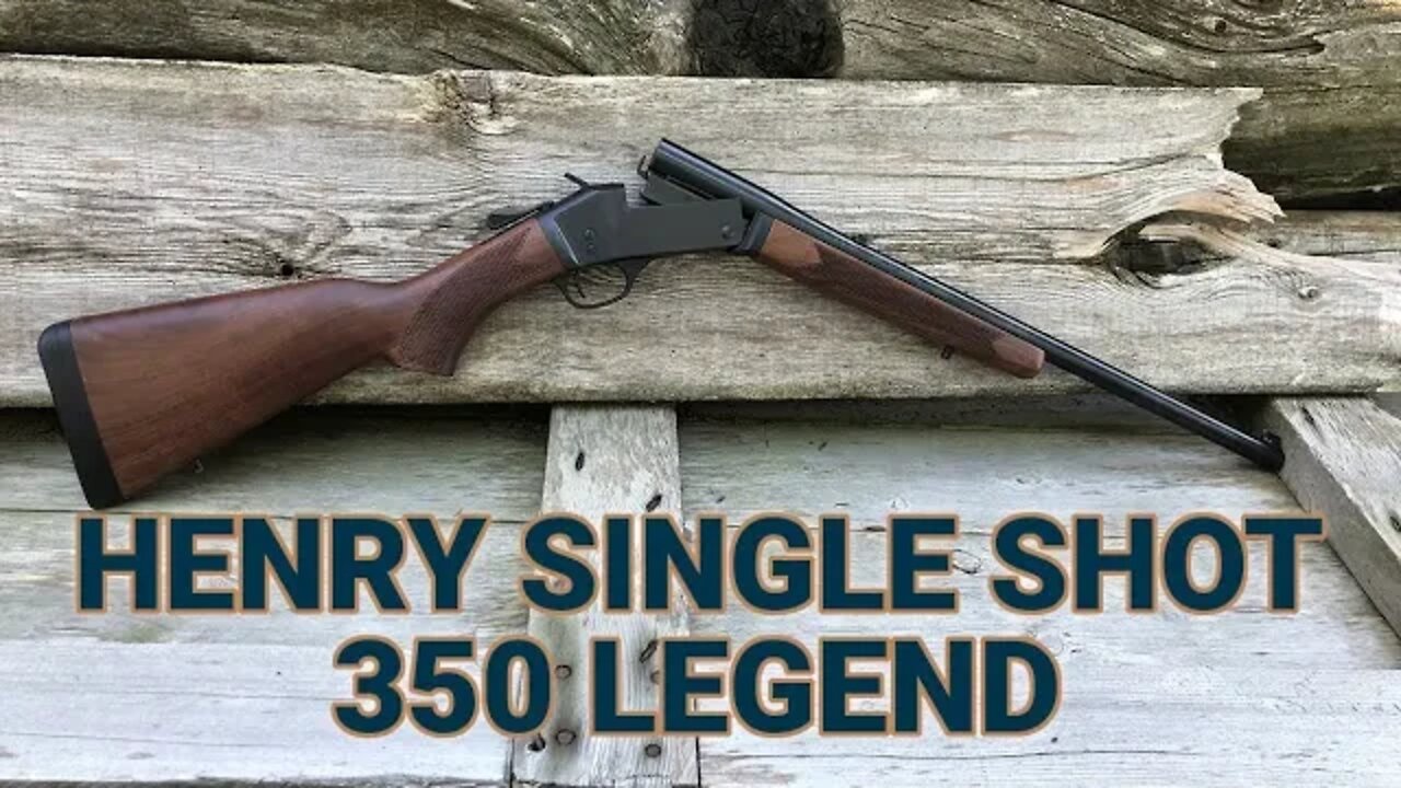 Henry Brings .350 Legend to the Single Shot Market