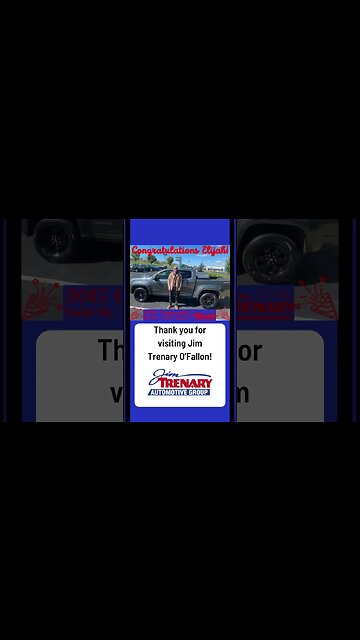 Jim Trenary Customer Thank You Shorts 10-12-2023