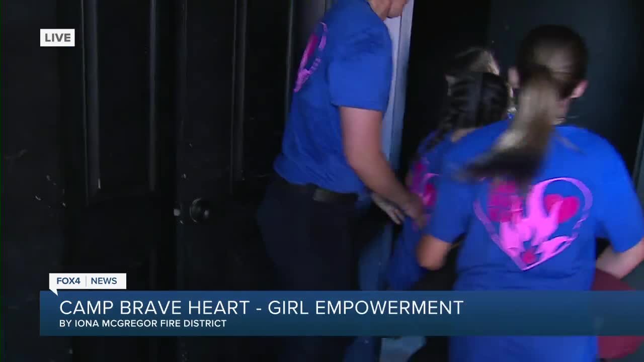 Search and rescue training at Camp Brave Heart for young girls