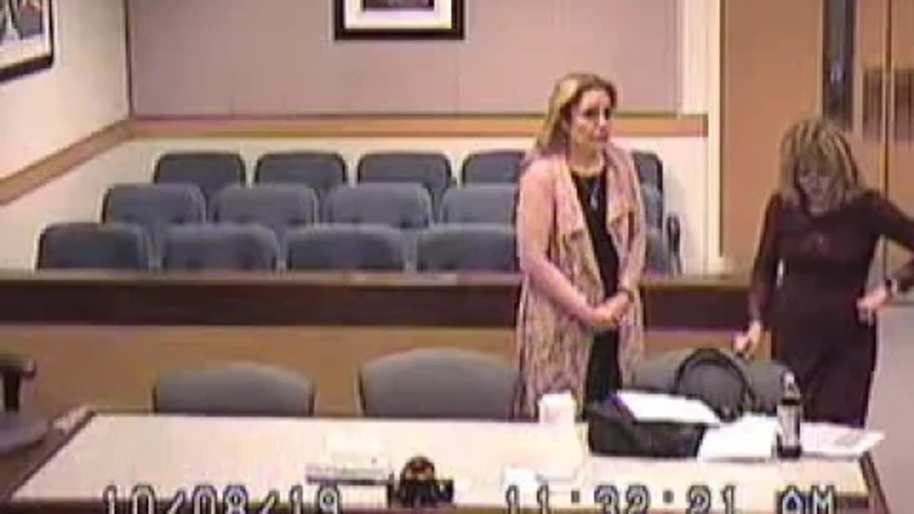 Montano matter before Clark County Family Court Judge Charles Hoskin 10/8/2019