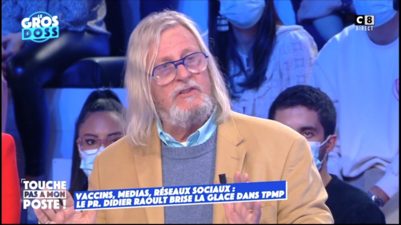 ⚠️ Pr. Raoult ⚠️ : invité TPMP
