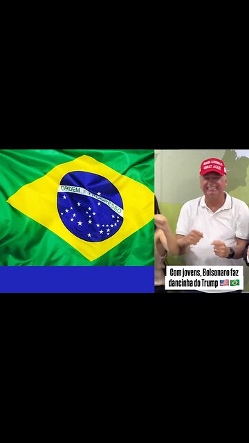 Jair Bolsonaro Celebrates Trump’s Victory with a “Trump Dance.”🔥