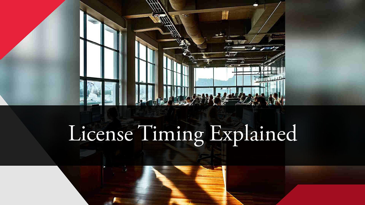 How Long Does it Take to Process a License Application?