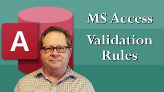 MS Access: Table Validation Rules and Text