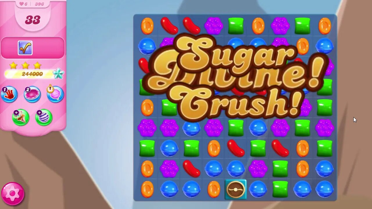 Candy Crush Saga Level 396
