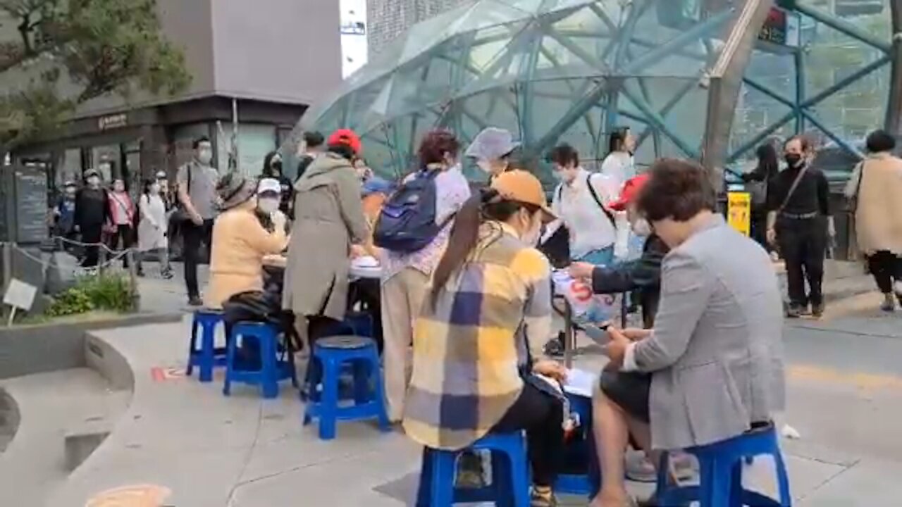 ★[백악관 청원] 10만 성공! 100만 가자! 빨갱이 문재인 체포! 박근혜 대통령 복귀! [태평] 200523 토 [태투 서울 112차-2] 강남역 9번 출구 앞 토 2시