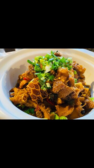 Spicy Beef Tripe Stew 红烧牛肚