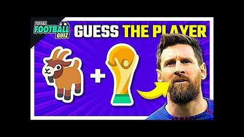 GUESS THE FOOTBALL PLAYER BY EMOJI | TFQ QUIZ FOOTBALL 2023