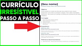 Processo Seletivo: Como elaborar um currículo PERFEITO