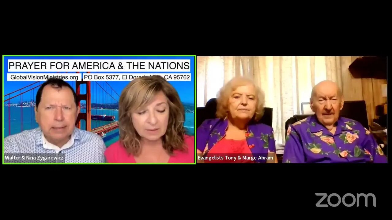 PRAYER FOR AMERICA & THE NATIONS Live with Walter Zygarewicz