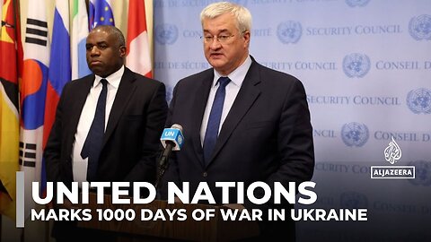 UN marks 1000 days of war in Ukraine, calls for continued support amid ongoing aggression