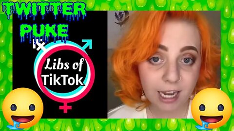 Twitter Puke Libs of Tiktok Poly Girl