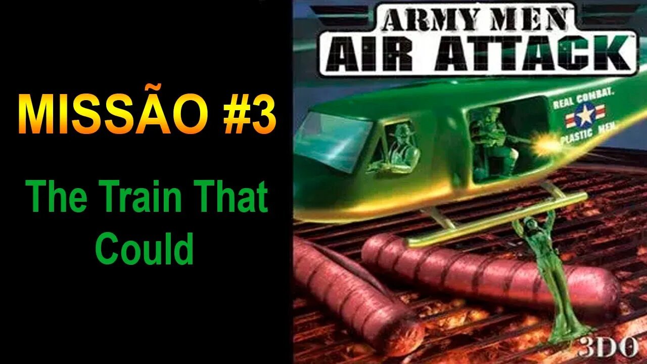 [PS1] - Army Men: Air Attack - [Missão 3 - The Train That Could] - 1440p