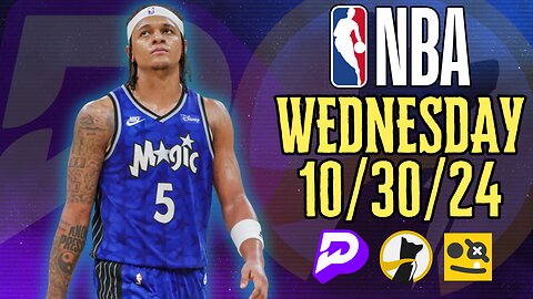 🏀 BEST NBA PLAYER PROPS | WEDNESDAY 10/30/24 | 6 PICKS | BASKETBALL | TODAY | PRIZEPICKS | UNDERDOG